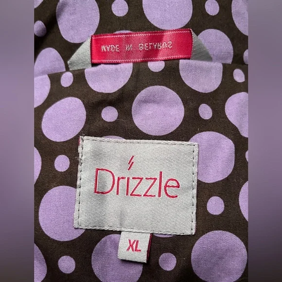 Drizzle POLKA DOT Trench/Raincoat Jacket Coat - Picture 6 of 10